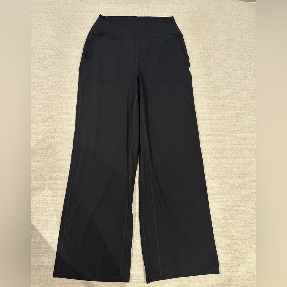 CRZ YOGA Black Wide Leg Pants